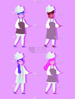 专业人员,女人,女性,计算机图标,性格,分离着色,食品,头,青年女人,餐馆