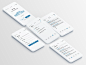 UI/UX design for hospital appointment booking system application
