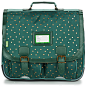 Tann's REGENT STREET CARTABLE 41 CM Vert - Livraison Gratuite | Spartoo ! - Sacs Cartables Enfant 83,50 €