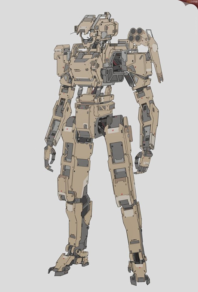 概念机甲cg原画50jpg