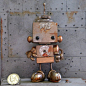 Forgotten Robot  W73 by forgottenrobots on Etsy: 