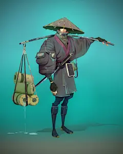 咦！骑着机器牛领着无人机的牧童？挂着平板的武士？科技范的牧师