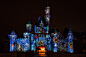 灯光#景观(1533图)_@Jessica的行游之路收集_花瓣建筑设计Haunted Disneyland by Mike Leung on 500px653