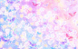 花の背景・壁紙イラスト-青紫ピンク・蝶・淡い