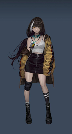com把格雷夫人胸前的衣服材质变成半透明的黑纱……_看图_少女前线吧