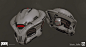 Doom sets - Helmets, Efgeni Bischoff : Some close-up pics of the highpolys.