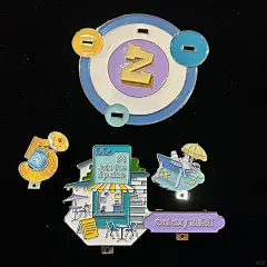 今日徽章：三星快闪店立体徽章 - 小红书