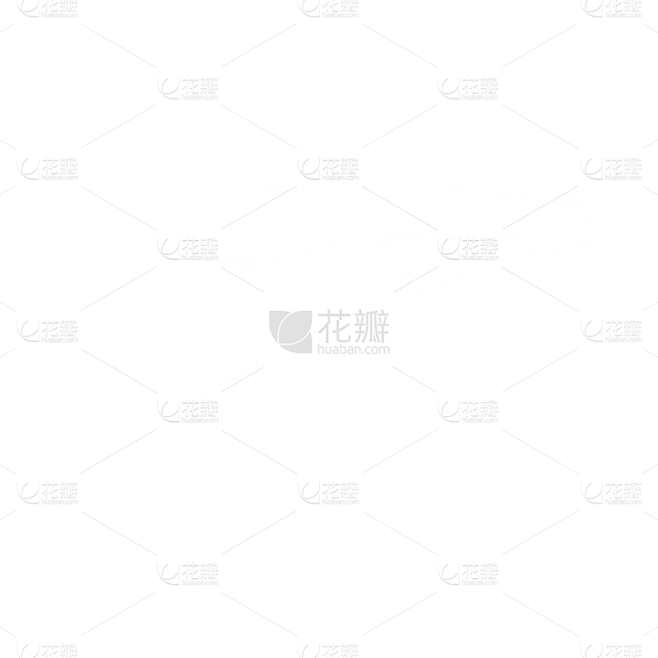 气象系列简笔画风气流效果