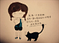 就像是一只流浪猫，虽然一路上得到很多人的爱护，却没有人愿意把我带回家。 #小清新#