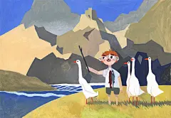 法国插画家 伊凡·杜克（Yvan Duque）在水粉颜料技术领域、儿童文学和插图专辑方面具有丰富的经验。他是水粉技术领域的大师。他作品的中心主题是自然，他认为自然是无限的灵感来源。

#遇见艺术# #插画# ​​​​