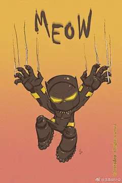 来自艺术家 Cyril Brenner Loegel 的作品，这些有趣的动漫人物都来自我们熟悉的影视作品，你认得出多少？#求是爱设计# ​​​​