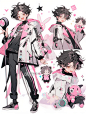 人设｜服设人气idol，猛男就要穿粉色