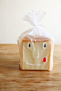Japanese Bread Packaging http://www.luontobakery.com: 