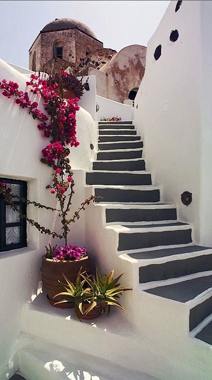 圣托里尼岛，希腊。