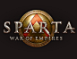 英文游戏logo Sparta War of Empires 斯巴达帝国战争