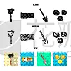 组物体,图画书,图标集,手稿,信函,古董,建筑业,涂料,设备用品,设计