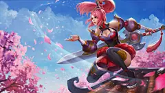王者荣耀花木兰游戏美女壁纸下载1