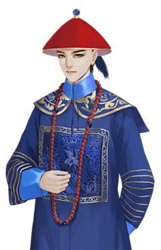 清朝太医 朝服男子_00001_普通1浅茧歌采集到清朝服饰采集weibo.