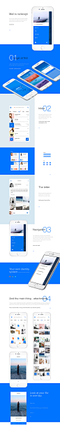Mail.ru application redesign concept by graphic - UE设计平台-网页设计，设计交流，界面设计，酷站欣赏