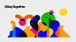 branding  2D characters colour Diversity community surreal dialog (25)