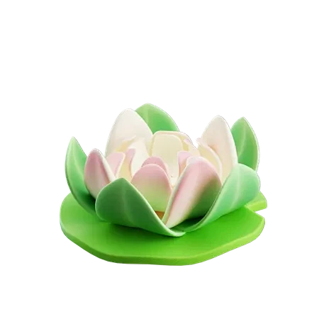 莲花 3D 图标
