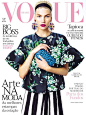 Aline Weber by Zee Nunes for Vogue Brasil April 2013 Cover. #采集大赛#