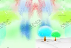 等风来 【酷图网】插画,本册封面,手绘插画,商业插画,装饰画