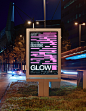 GLOW : Recharging a renowned international light art festival with an energetic and dynamic identity.