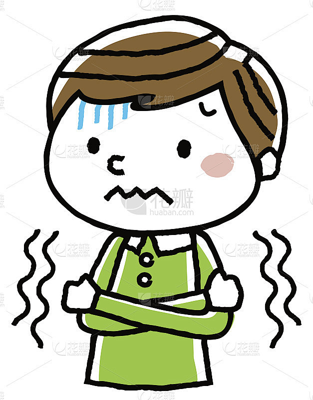 男孩:发冷