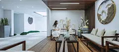 社区公共客厅
业主精神家园
儿童艺术课堂
邻里亲情连廊

©NAUTILUS | 架空层设计 | 红星·金华·天铂 
