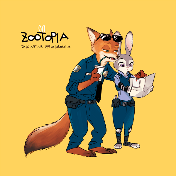 疯狂动物城 Zootopia  狐兔  ...
