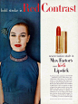 美妆时光机：梦回好莱坞，重温40-50年代化妆品广告大片，感受别样年代的Vintage魅力！