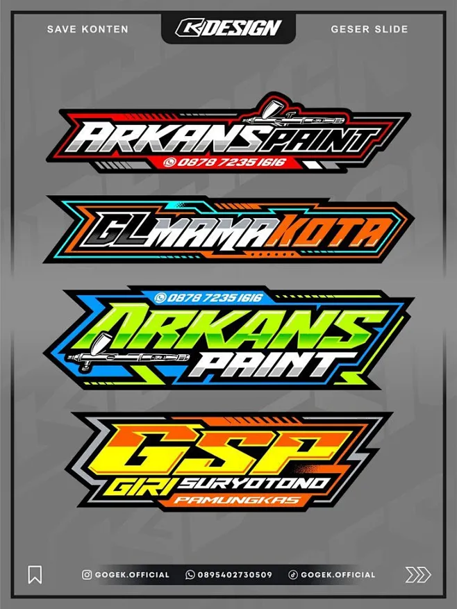 Retro Racing Logos: Custom Designs 2024-花瓣网