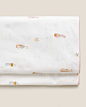 Zara Home 海马卡通儿童房学生宿舍棉质床单单件40支 44614089926-tmall.com天猫