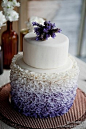 #婚礼蛋糕#浪漫紫色蛋糕 #蛋糕# #甜品#