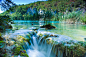 盘点世界上12个美轮美奂的水域(图)_ 普利特维采湖——克罗地亚
