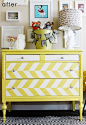 Cute dresser redo