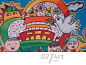 国庆创意儿童画_百度图片搜索
