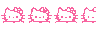 HelloKitty分割线-花瓣网