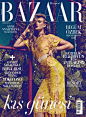 Harper's Bazaar Turkey January 2013 Anne Vyalitsyna by Koray Birand #排版# #杂志#