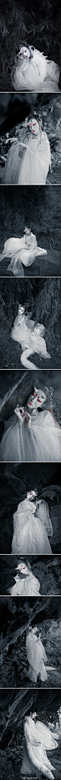 #山海经#  #乘黄# #古风约拍# #汉服摄影# 
“白民之国在龙鱼北，白身披发。有乘黄，其状如狐，其背上有角，乘之寿二千岁。 ”
化妆/@化妆师-young 
模特/@叶初婳 
拍摄/后期/@爱摄影的焕焕 
摄助/@格牢靠-妖气  
服装/@须弥阁  ...展开全文c