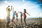 Friends partying on the beach by fabio formaggio on 500px