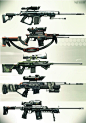 Sniper Rifles concept