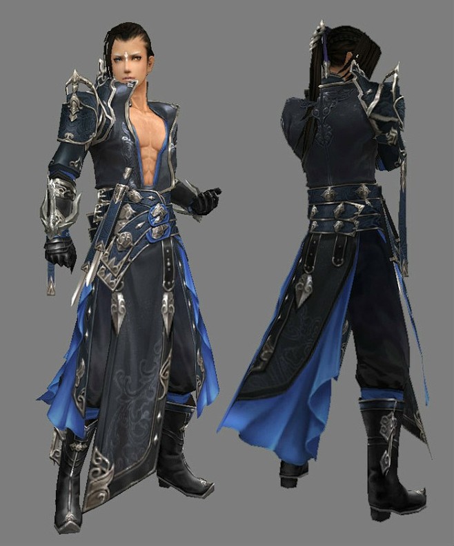 唐门标男剑三日月明尊破军套