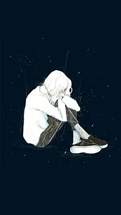 #高清无水印壁纸##高清动漫图片壁纸#简单！孤独！一个人的世界！