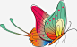 彩色的蝴蝶png免抠素材_新图网 https://ixintu.com 蝴蝶 彩色蝴蝶 翅膀 矢量图 装饰 矢量装饰