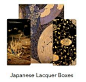 【现货】Paperblanks Japanese Lacquer Boxes 日本漆盒系列笔记@北坤人素材