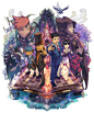 1375886255-professor-layton-vs-ace-attorney.jpg (838×1000)