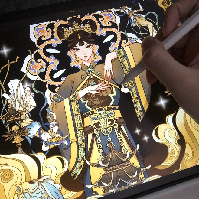 二十八星宿作品集-白虎篇 柳土獐-花瓣网