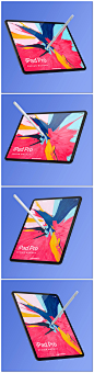 苹果平板电脑iPad Pro产品摄影展示样机贴图海报psd模板素材设计-淘宝网